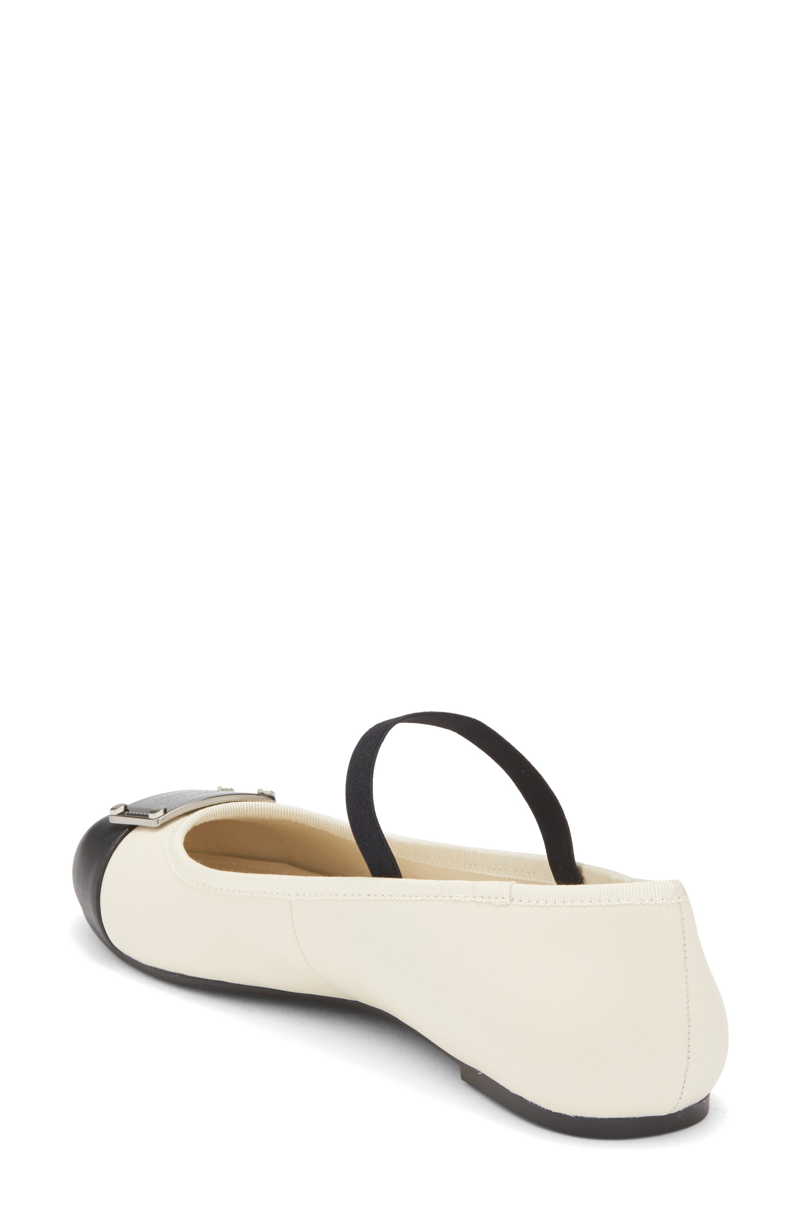 Marc Jacobs The Standard Supply Mary Jane Flat, Alternate, color, Marshmallow/Black