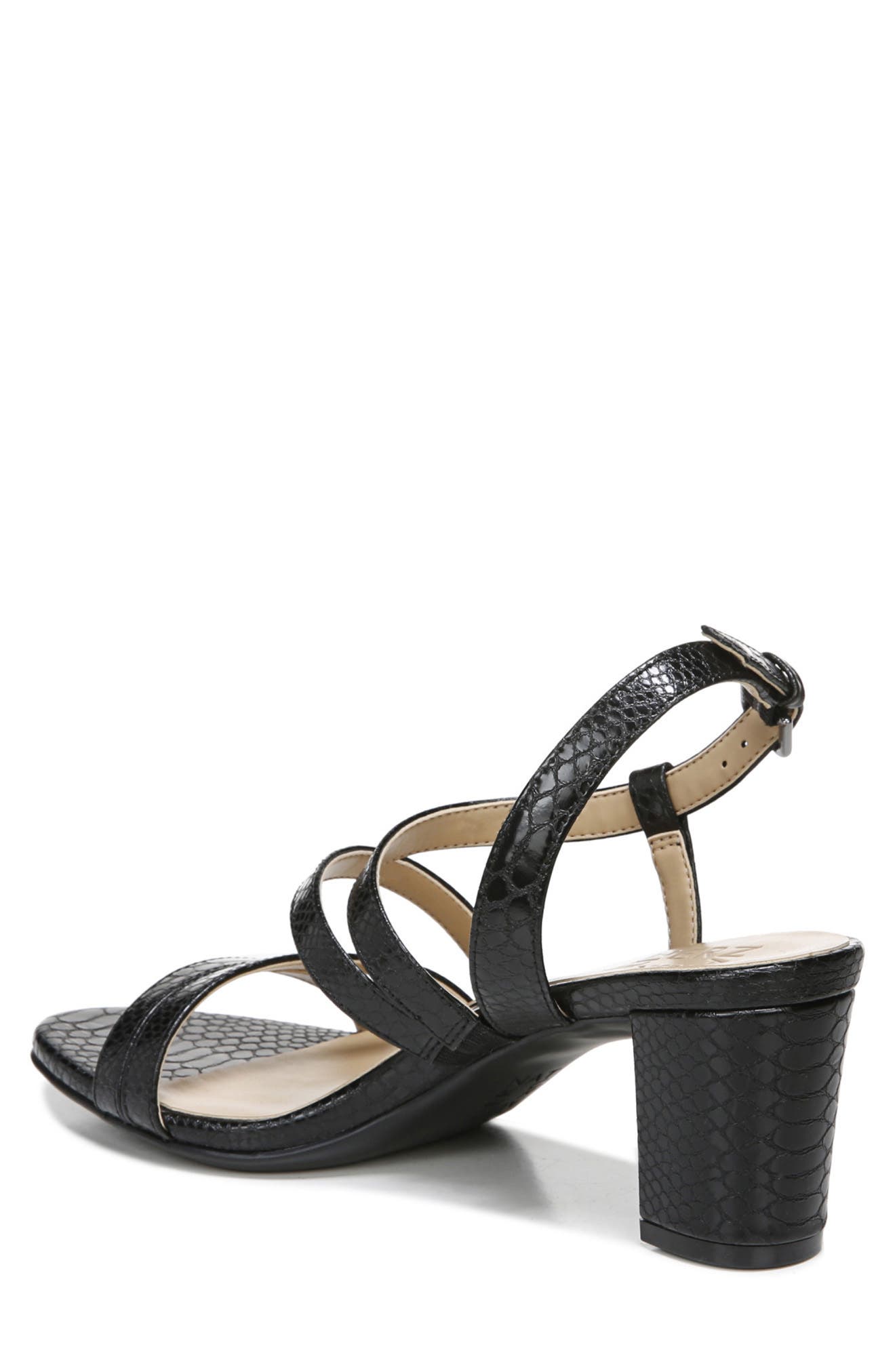Naturalizer Bridget Strappy Block Heel Sandal - Wide Width Available, Alternate, color, 