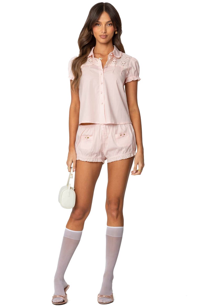 Lona Bloomer Shorts, Alternate, color, LIGHT-PINK