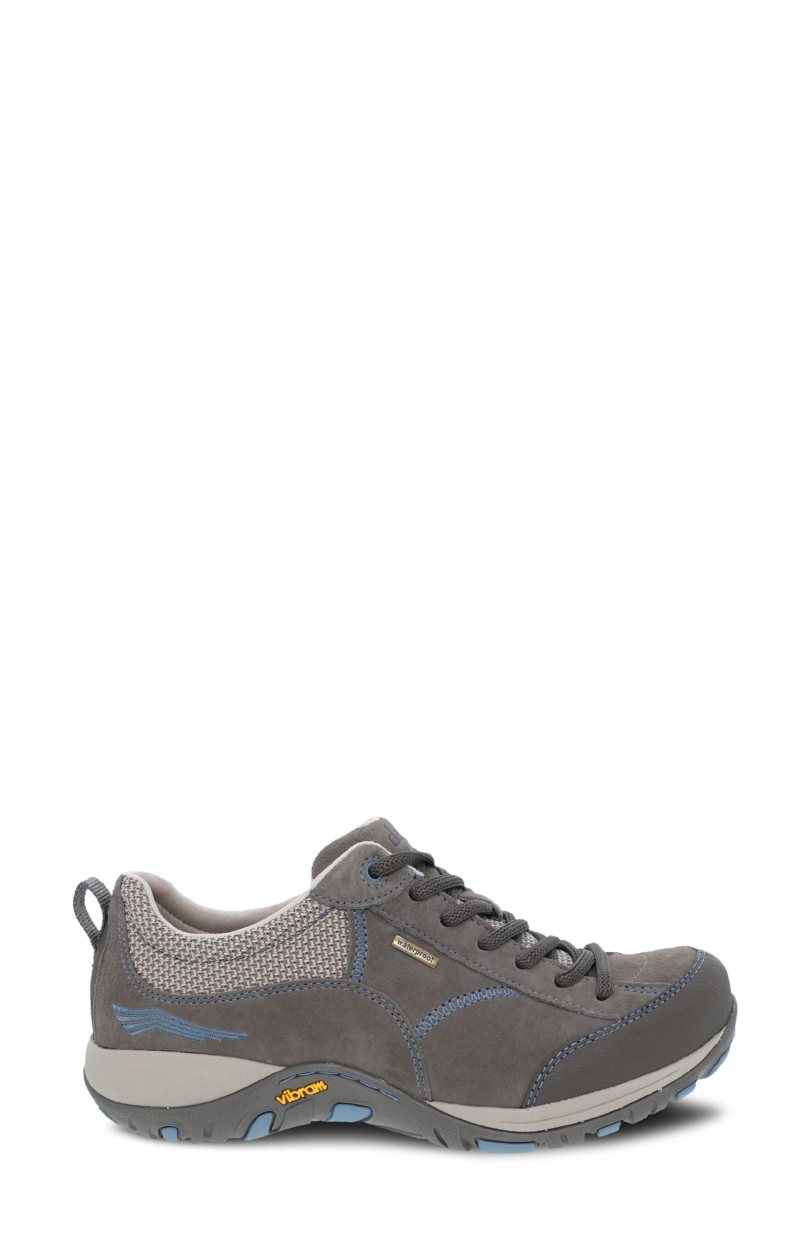 'Paisley' Waterproof Sneaker, Alternate, color, GREY WATERPROOF