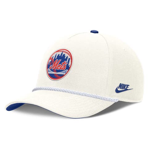 Men's Nike Cream New York Mets Cooperstown Rise Adjustable Hat
