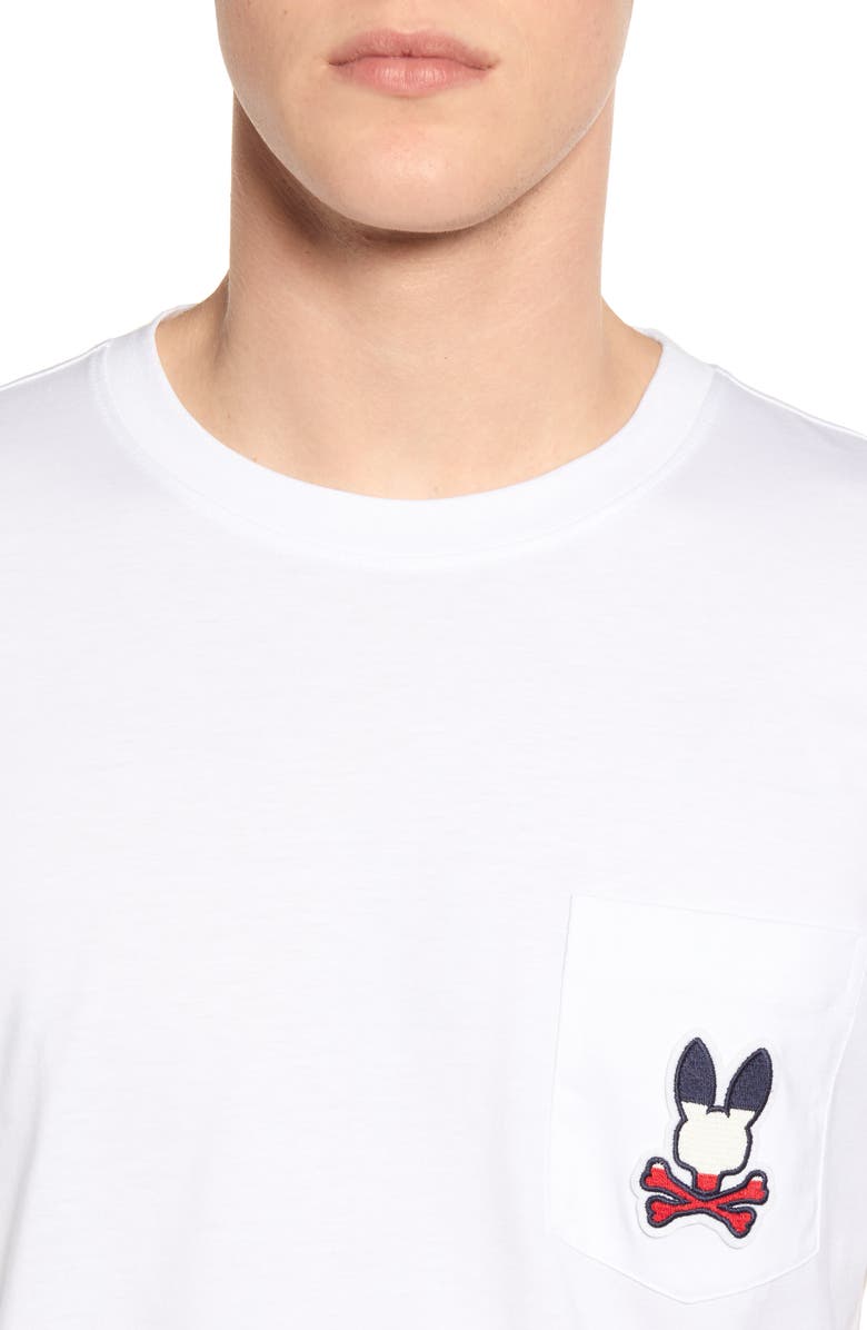 Psycho Bunny Victory Pocket T-Shirt, Alternate, color,