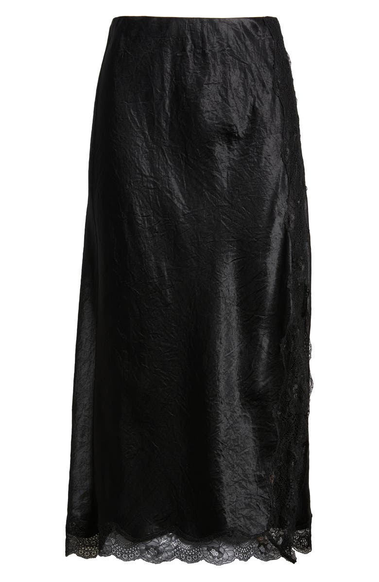 Rails Rylan Crinkle Satin Slip Skirt, Alternate, color,