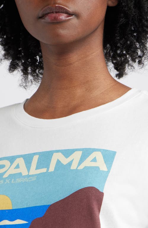 Shop Rails X Lspace The Classic Crew Cotton Graphic T-shirt