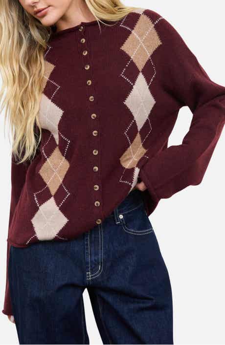 Argyle Cardigan