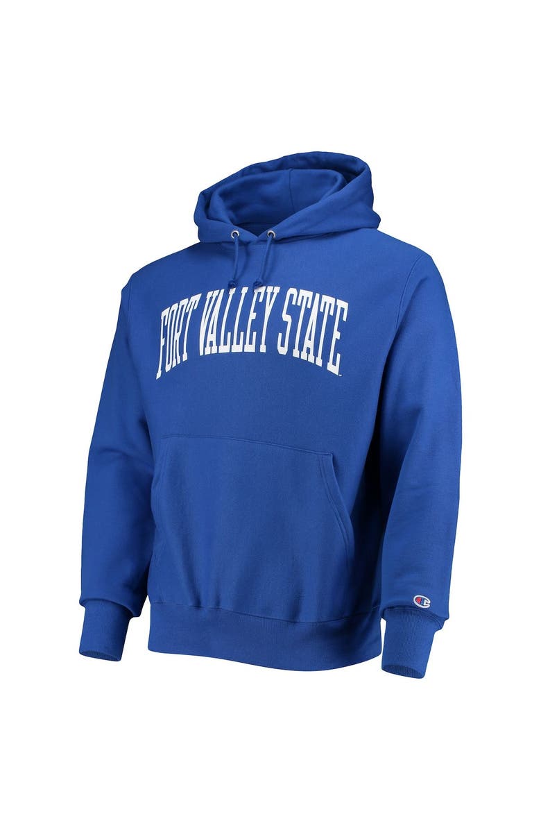 Champion Men's Champion Royal Fort Valley State Wildcats Tall Arch Pullover Hoodie, Alternate, color, Royal