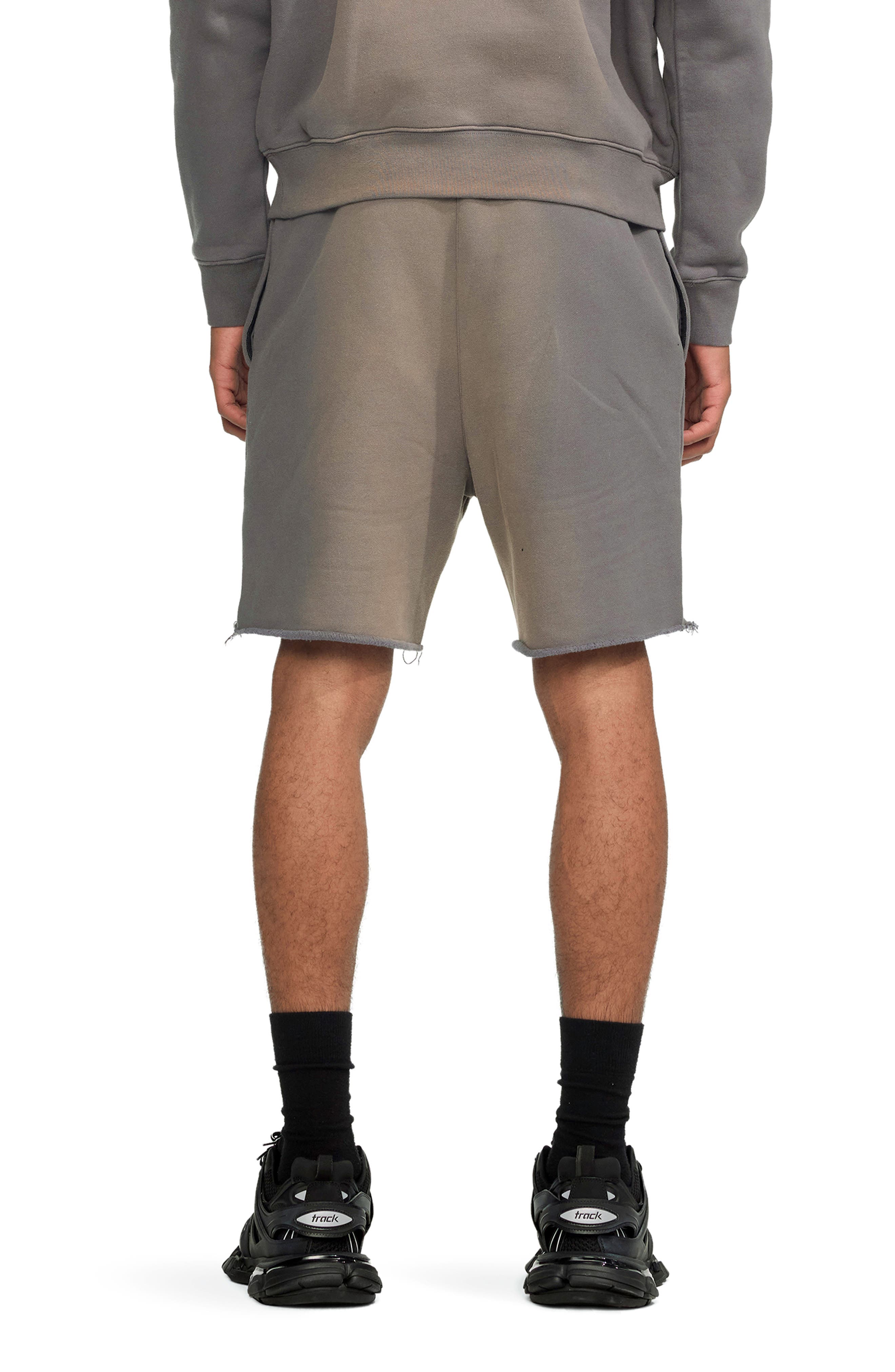 PURPLE BRAND Raw Edge Fleece Shorts (Men) | Nordstromrack