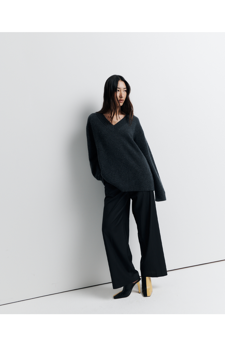 Romy Ingrid Sweater, Main, color, Dark Grey