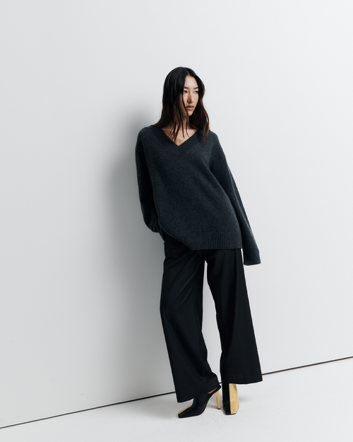 Romy Ingrid Sweater In Gray