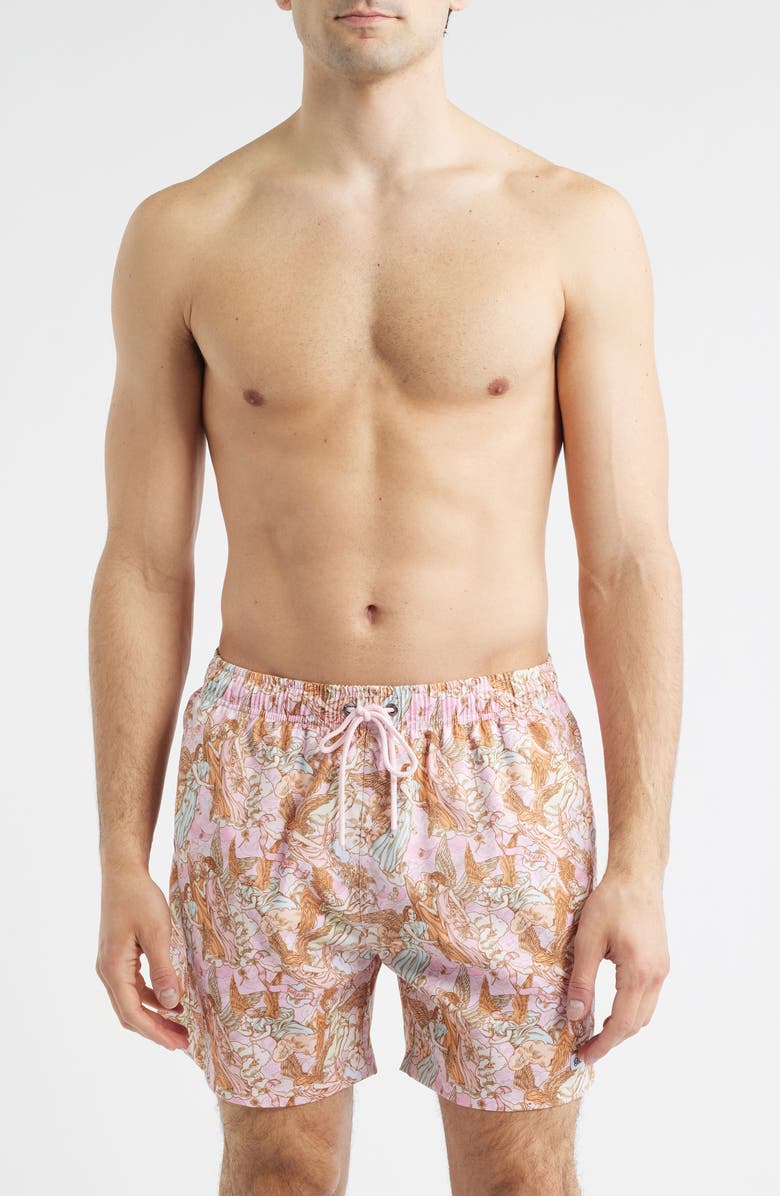 Boardies Floral Swim Trunks, Main, color,
