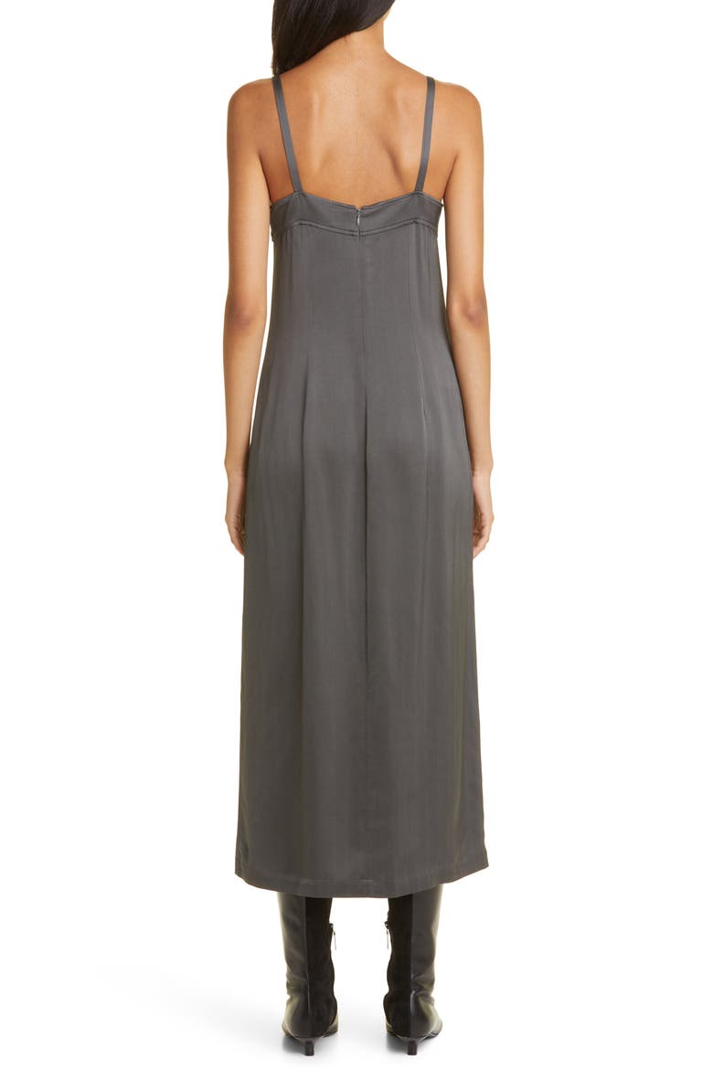 Crepe Slipdress, Alternate, color, LEAD