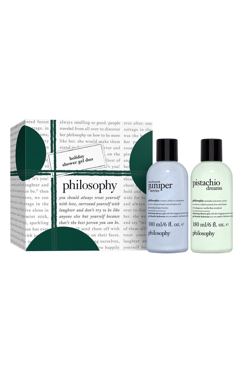 philosophy two-piece shower gel duo gift set, Main, color, 