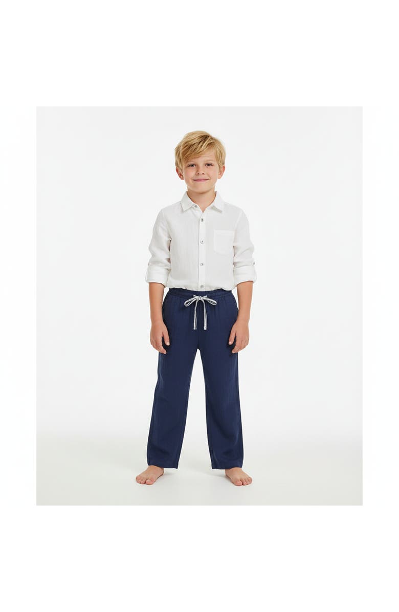 Mer St. Barth La Plage Drawstring Pant, Alternate, color, Blue