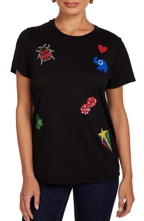 Wolf Lucky Elements Top