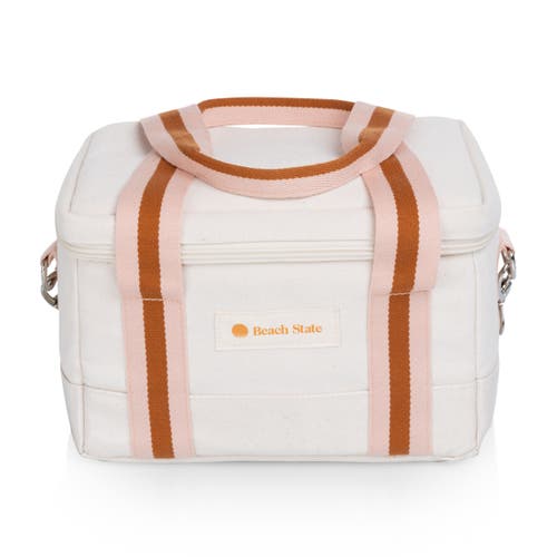 Beach State Lanikai Sunset Lunch Bag Tote In White