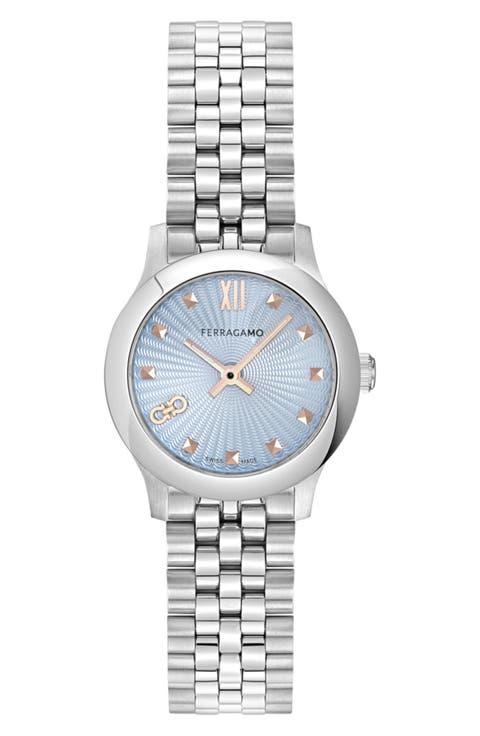 Duo Mini Bracelet Watch, 25mm