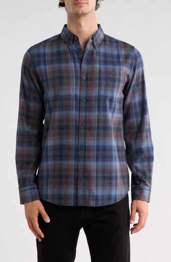 Plaid Flannel Button Down Shirt