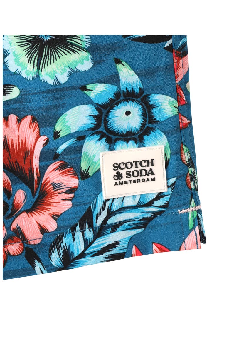 Full Bloom Swim Trunks, Alternate, color, LYONS BLUE