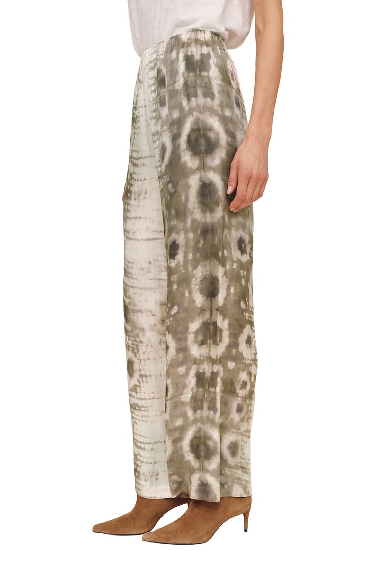 Wide Leg Snake Print Pants, Alternate, color, SAGE SNAKE PRINT