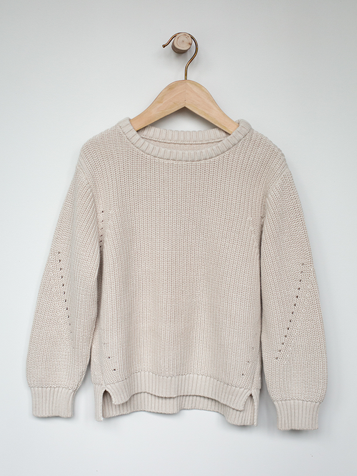 The Simple Folk Unisex Essential Sweater In Oatmeal