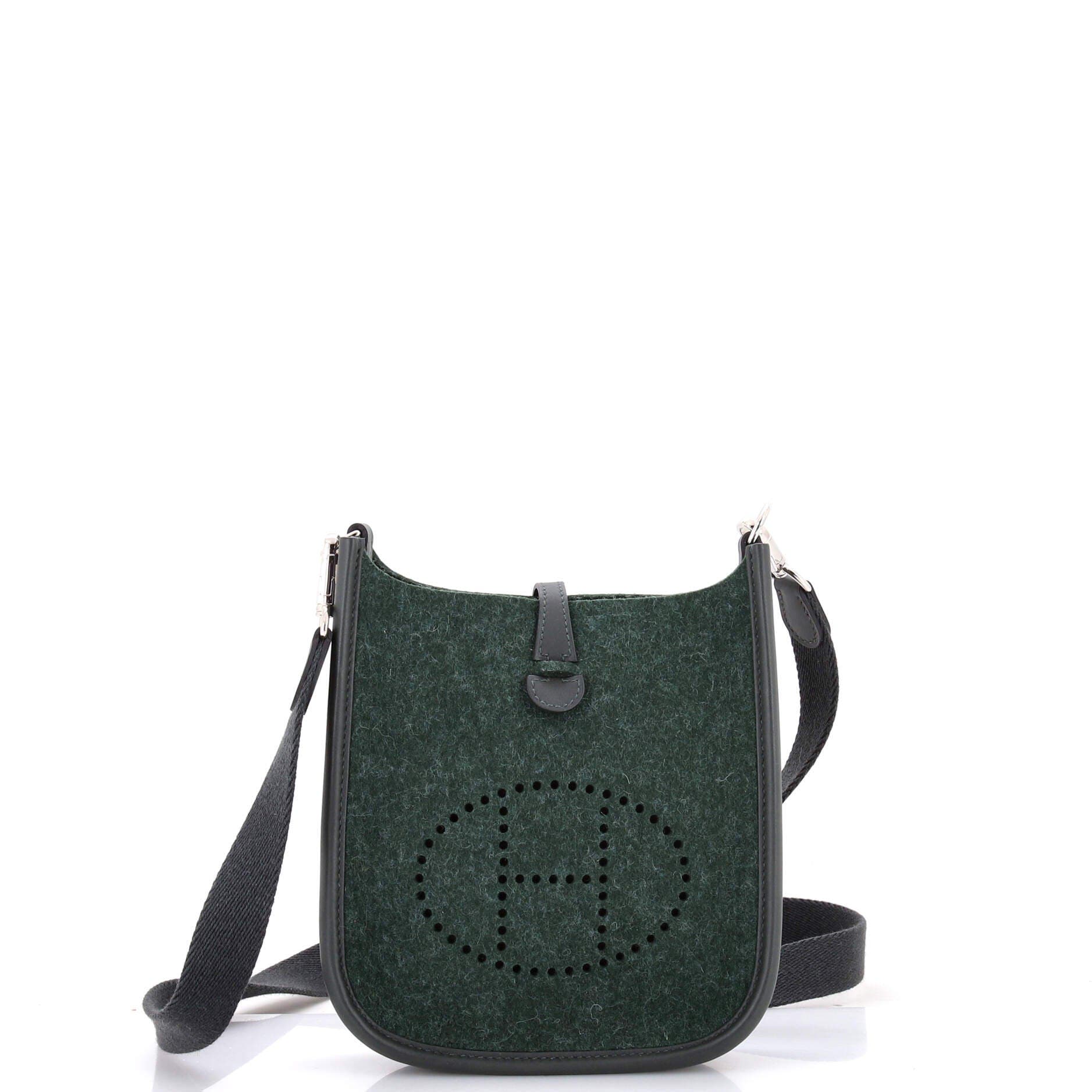 Pre-Owned Hermes Evelyne Bag Gen III Felt TPM, Main, color, 