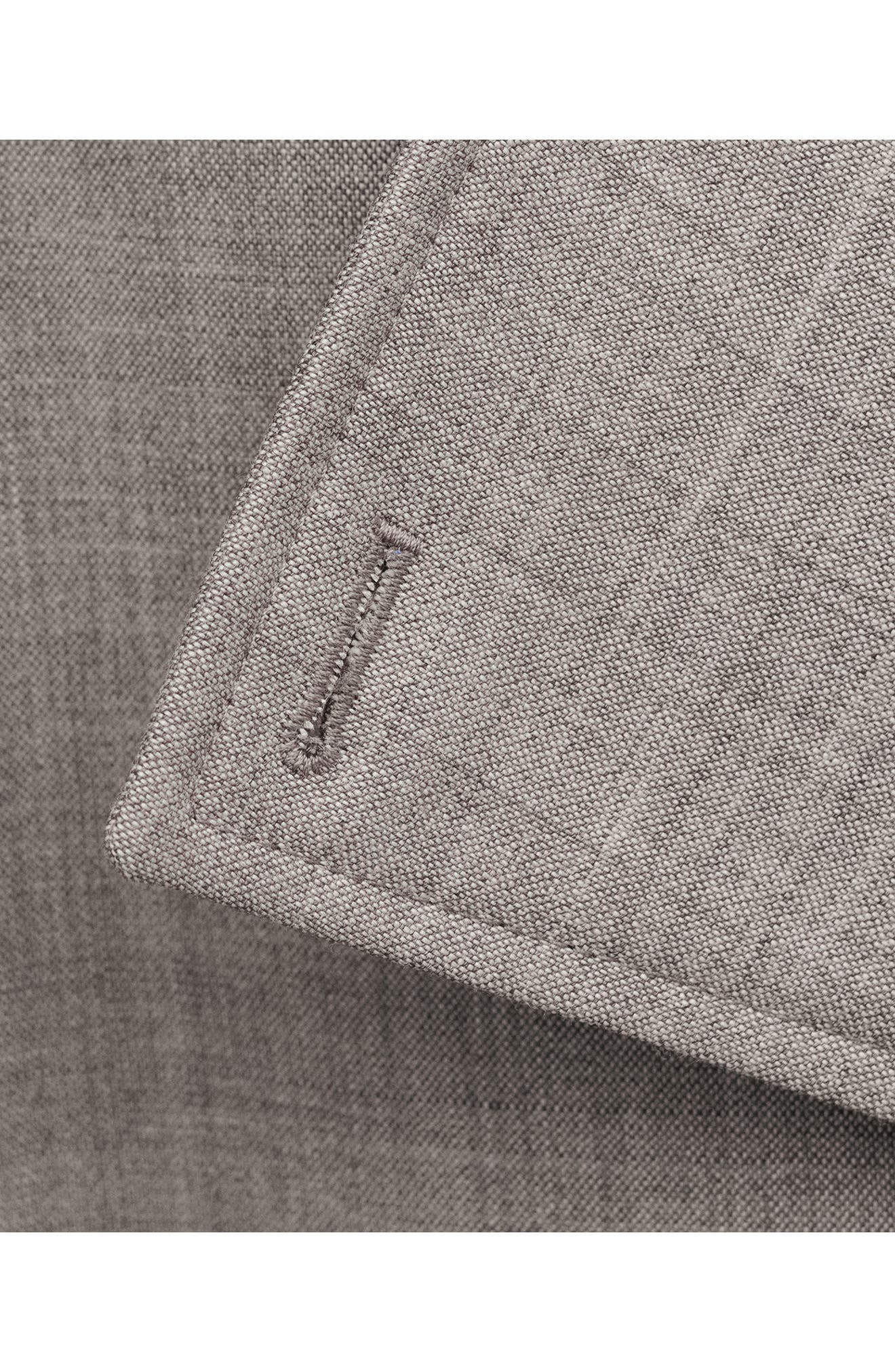 Double Breasted Wool Trench Coat - image 2