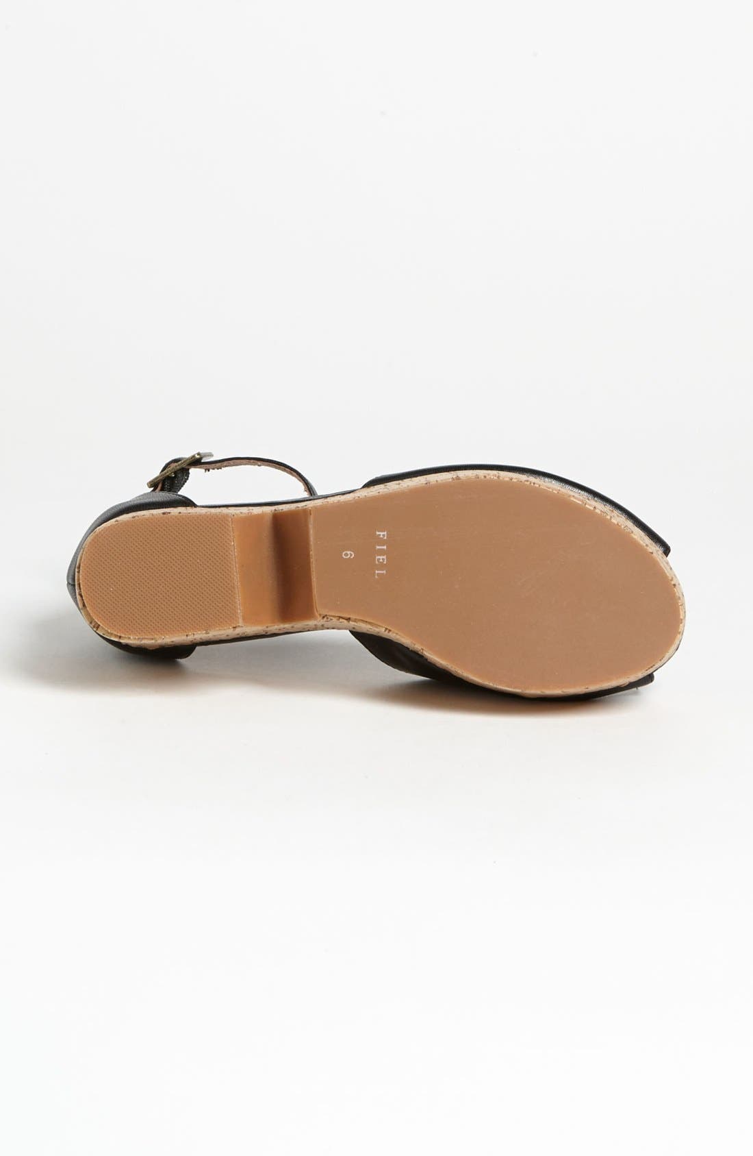 'Wolfe' Sandal, Alternate, color, BLACK