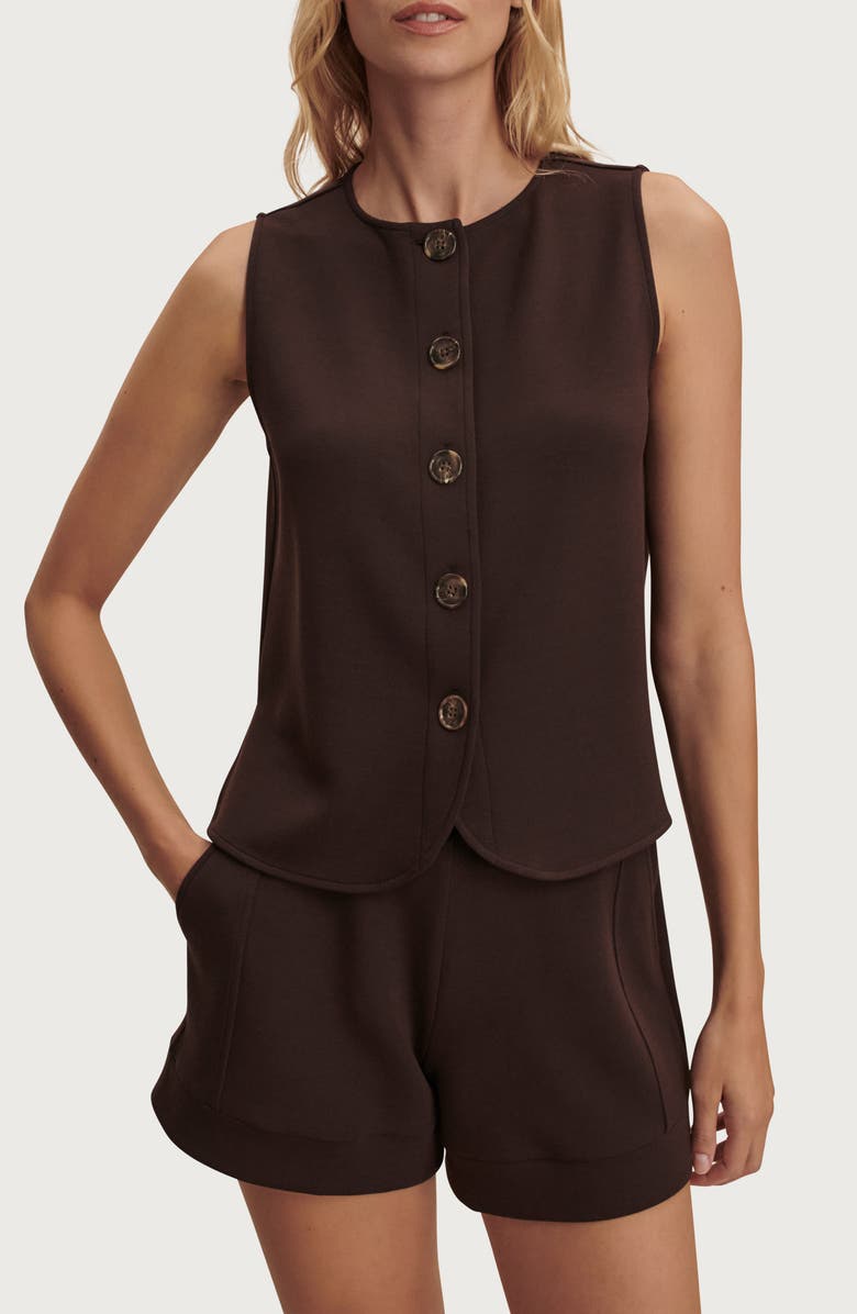 Varley Josie Button Through Tank, Main, color,