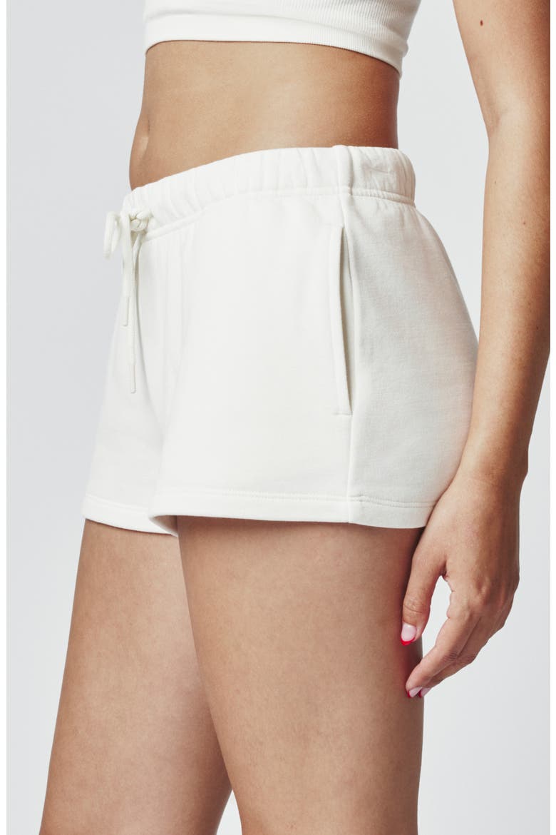 Embroidered Sweat Shorts, Alternate, color, JET STREAM