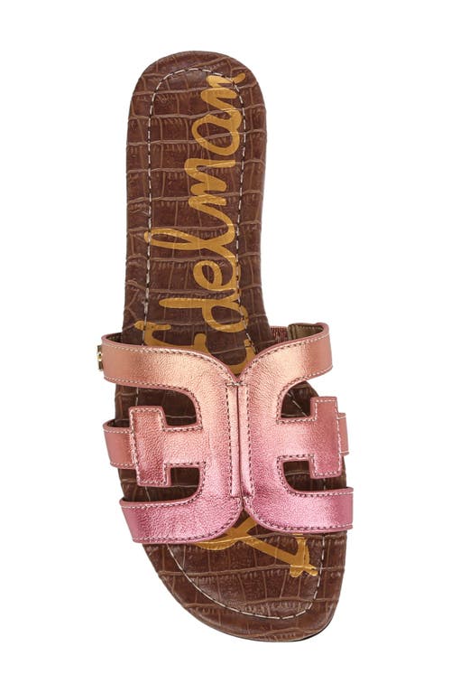 Shop Sam Edelman Bay Cutout Slide Sandal In Sunrise Multi