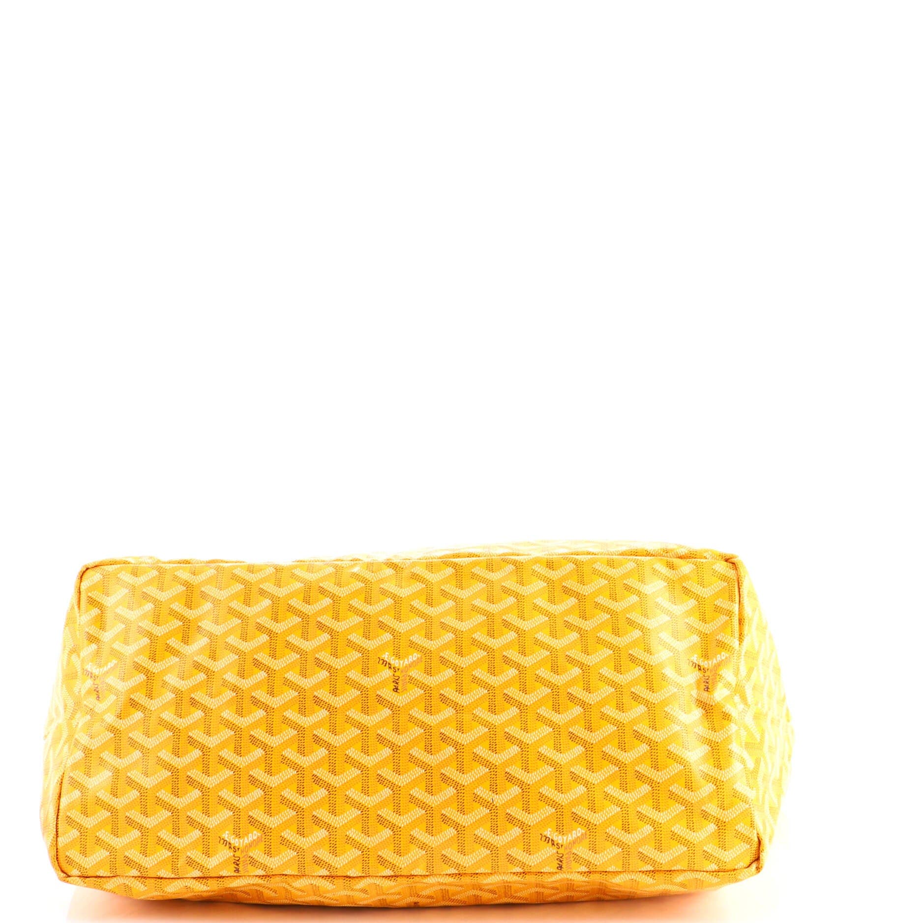 Pre-Owned Goyard Saint Louis Tote Coated Canvas GM, Alternate, color, Orange