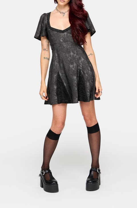 Lili Godet Mini Dress