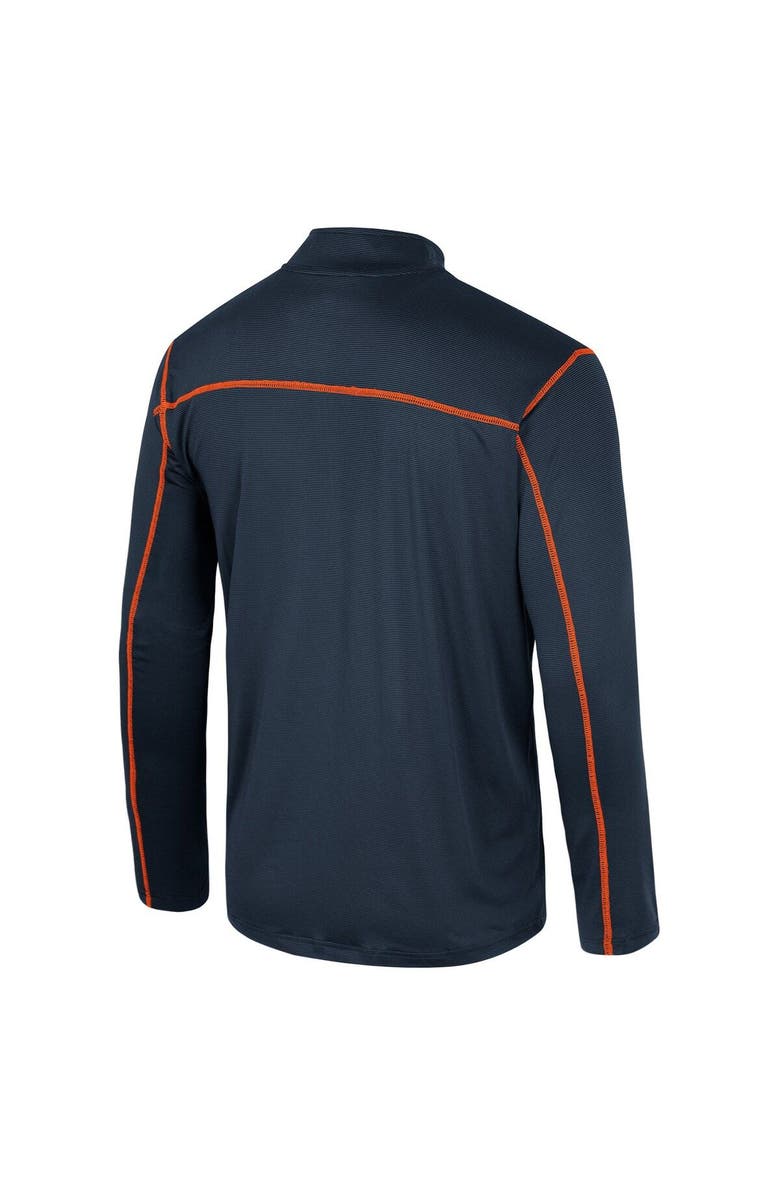 COLOSSEUM Men's Colosseum Navy Auburn Tigers Cameron Quarter-Zip Windshirt, Alternate, color, Navy