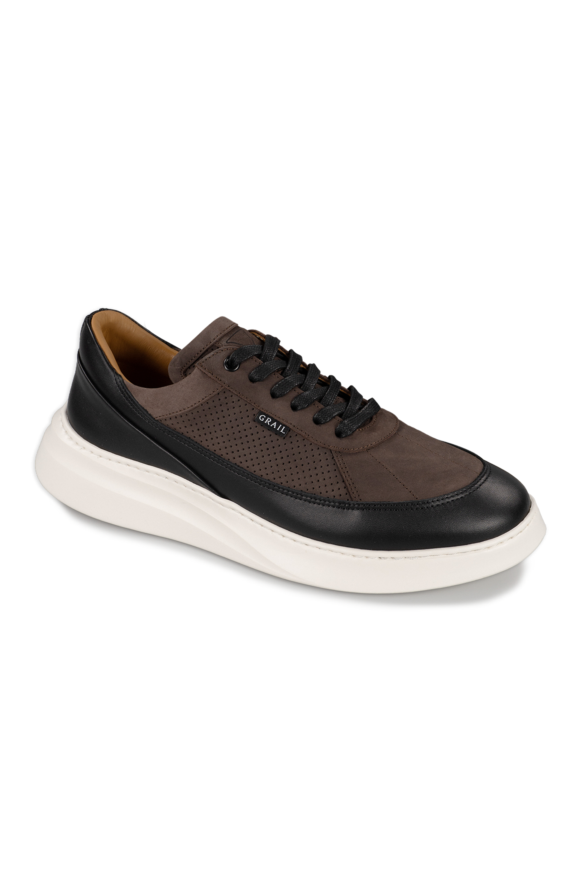 Black Coffee / White Sole