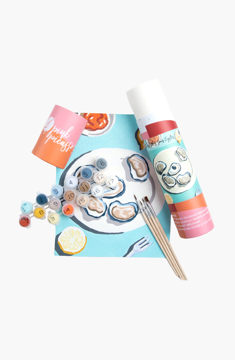 The World Is Your Oyster Paint by Numbers Kit