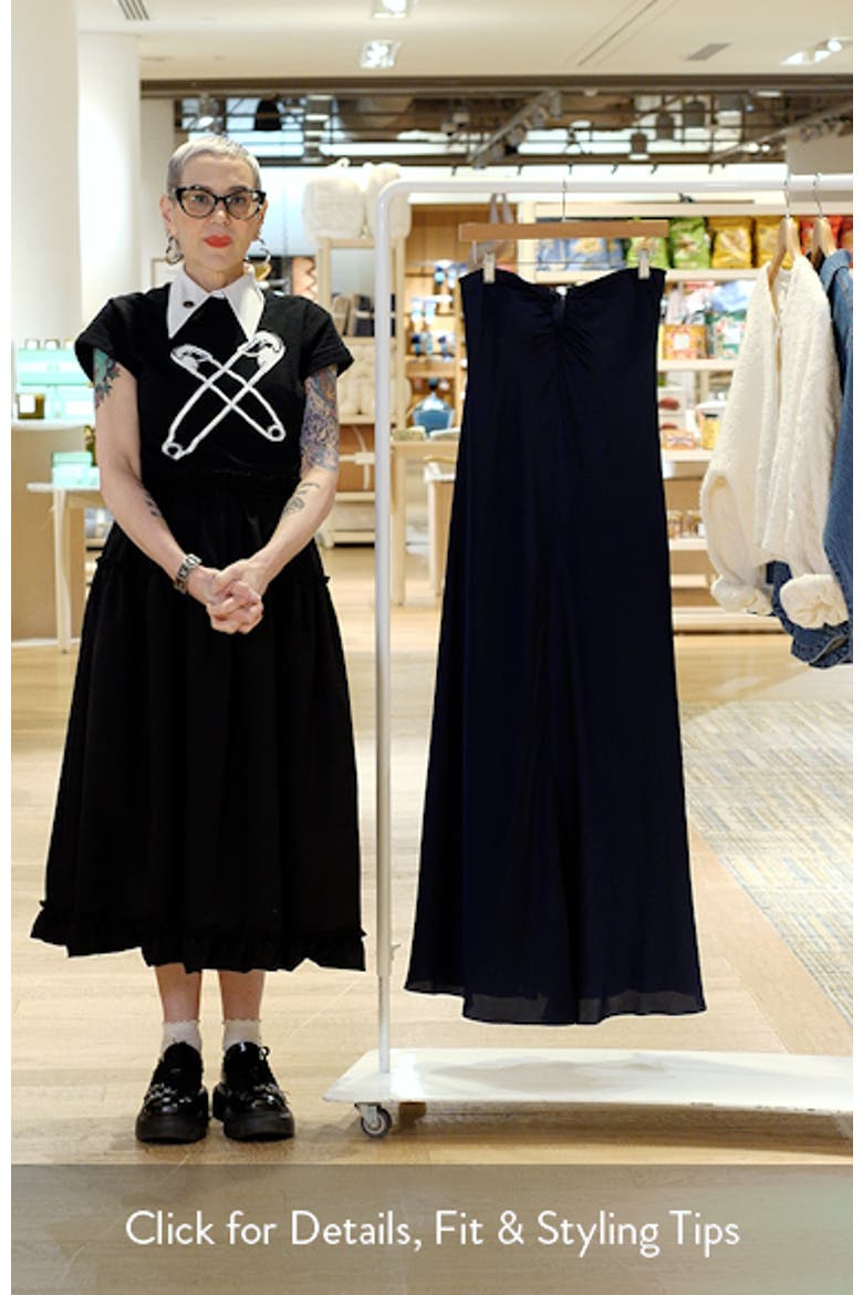 The Emerson Strapless Maxi Dress video