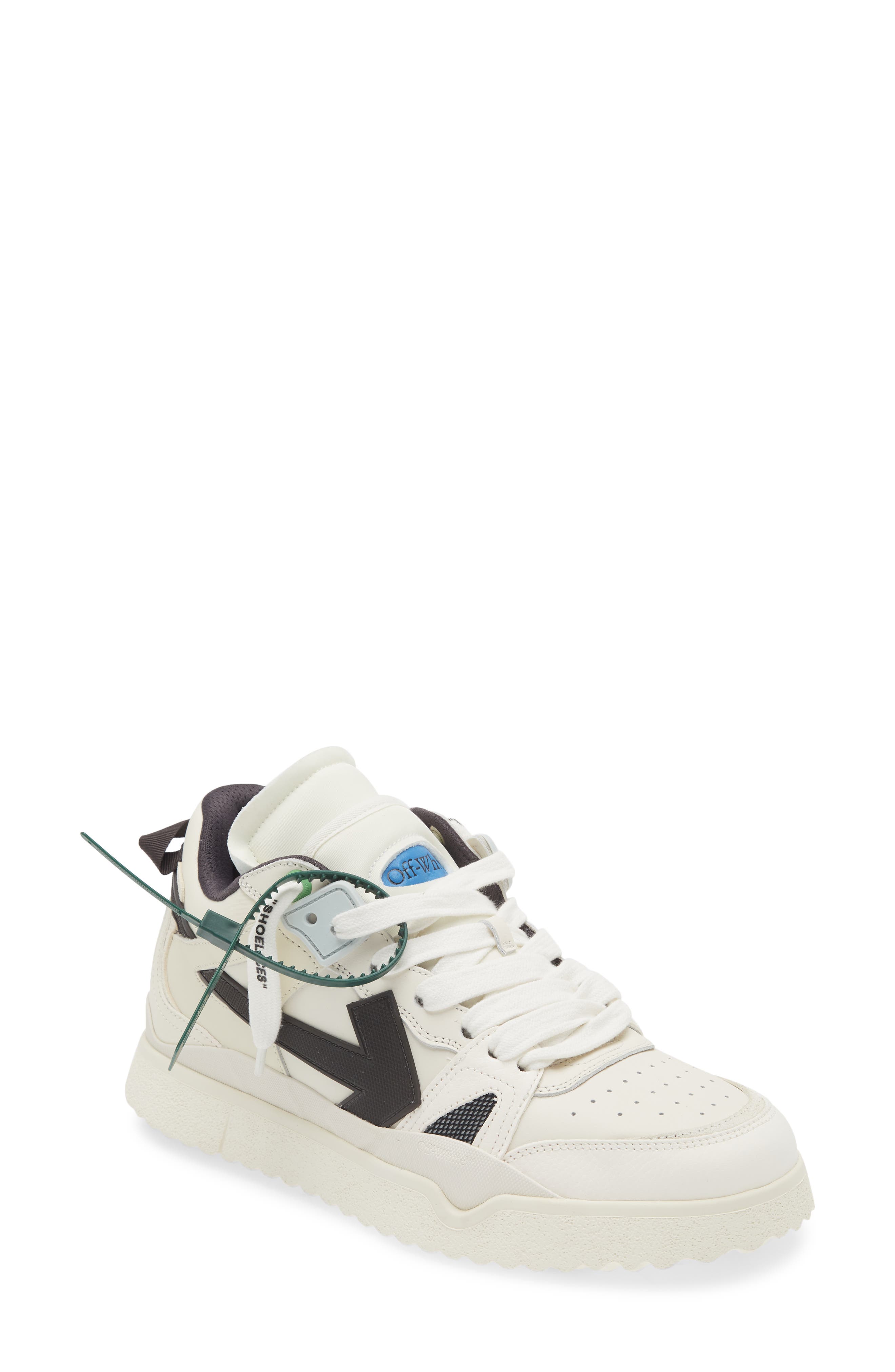 Off-White Mid Top Sponge Sneaker, Main, color, 
