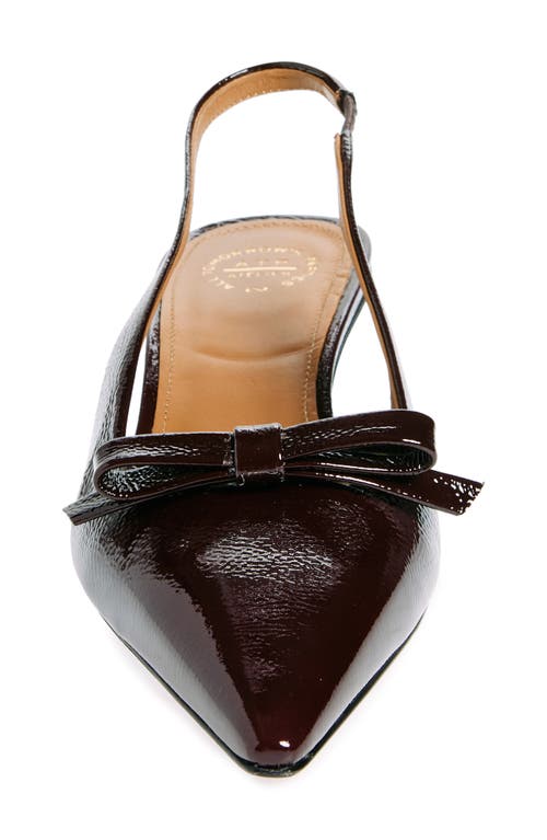 Atp Atelier Fumane Slingback Pointed Toe Pump In Grumello