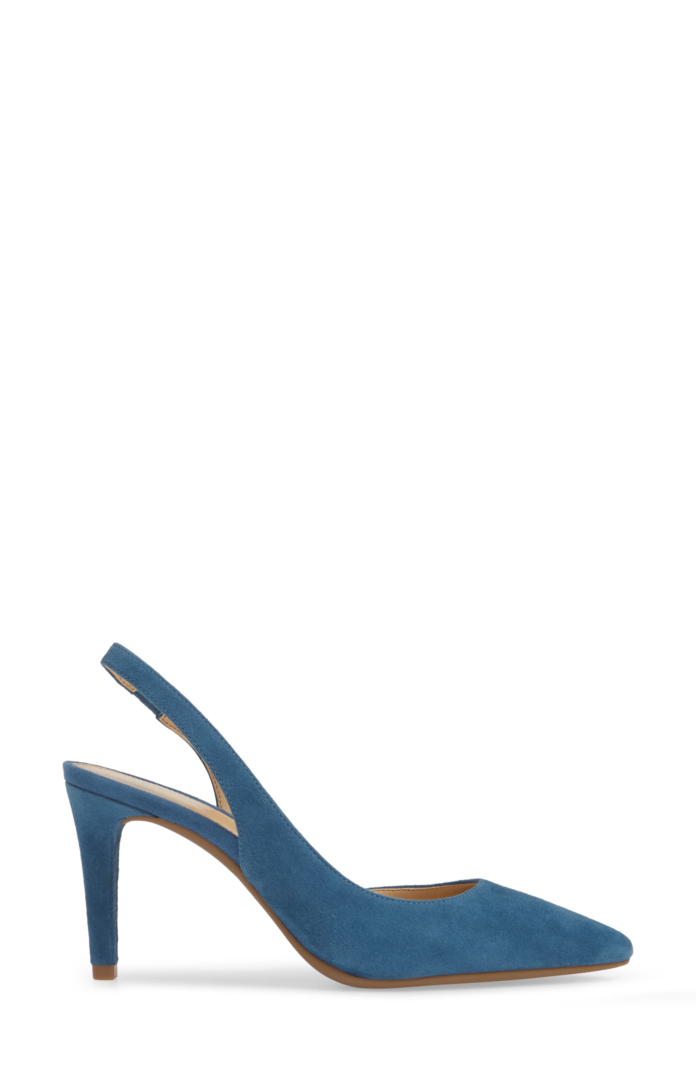 Lucile Flex Slingback Pump, Alternate, color, DARK CHAMBRAY SUEDE