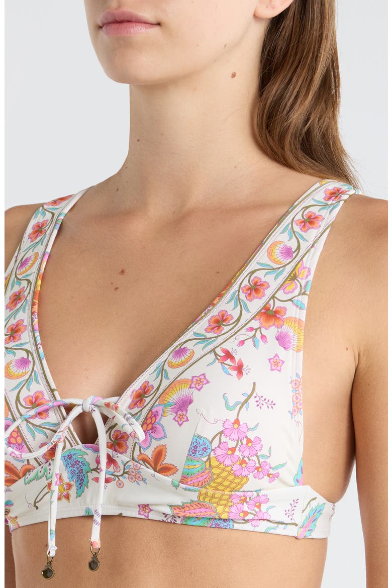 Half Moon Bay Bikini Top, Alternate, color, BONE