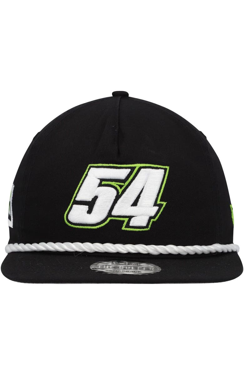 New Era Men's New Era Black Ty Gibbs Golfer Snapback Hat, Alternate, color, Black