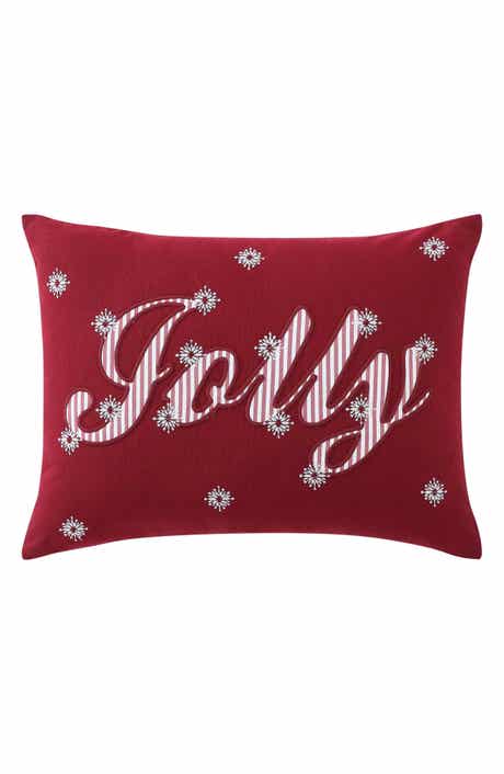 Holiday Marlin Velvet Decorative Pillow
