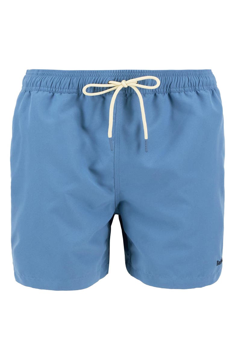 Barbour Staple Logo Swim Trunks, Alternate, color,