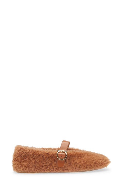 Ferragamo Ballerina Ornament Gancini Women In Brown