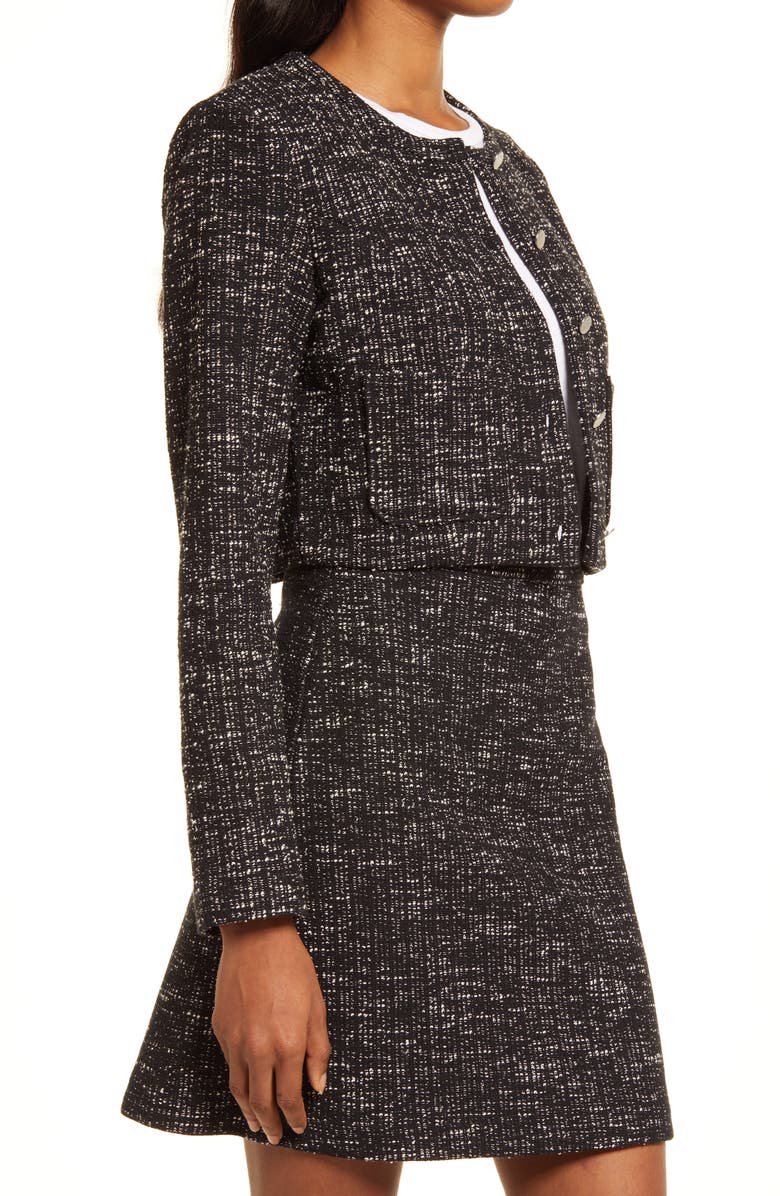 & Other Stories Tweed Crop Jacket, Alternate, color, 