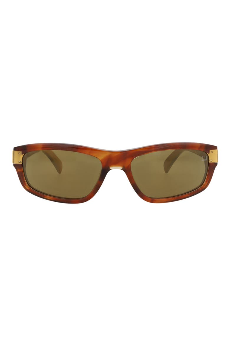 58mm Rectangular Sunglasses, Main, color, HAVANA / HAVANA BRONZE
