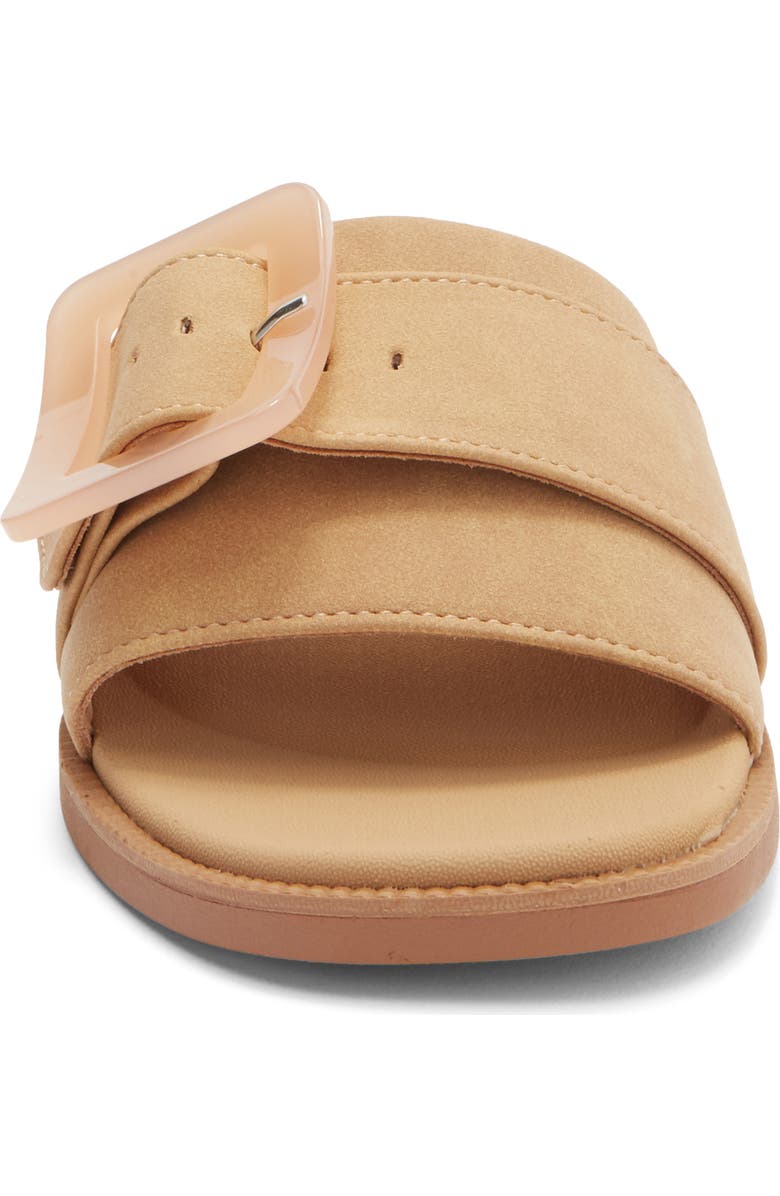 Reef Lana Buckle Slide Sandal, Alternate, color, Natural