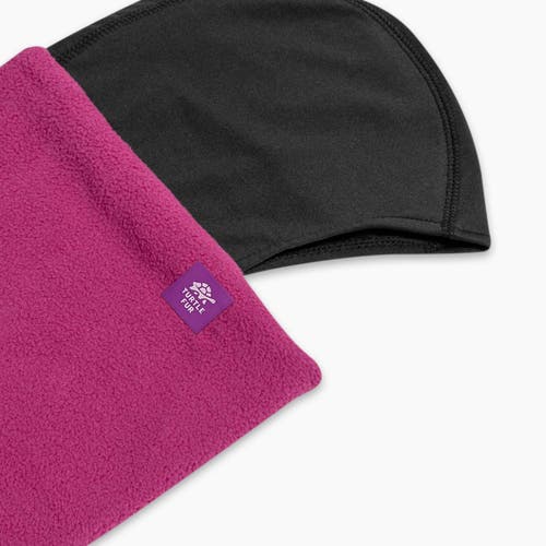 Turtle Fur Kids Fleece Shellaclava Balaclava In Pink