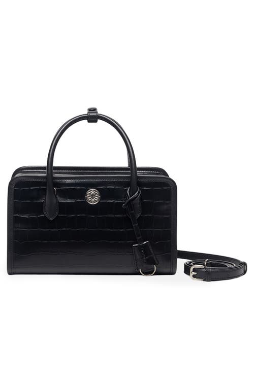 Oryany Claude Leather Satchel In Black