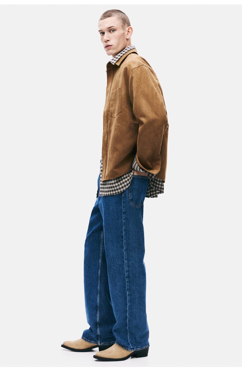 H&M Relaxed Jeans, Alternate, color, Denim Blue